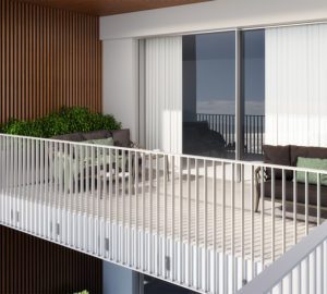 κάγκελα αλουμινίου