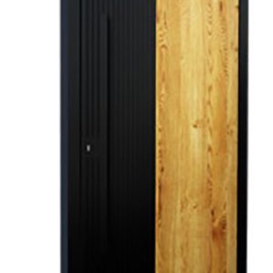πόρτα-αλουμινίου-με-επένδυση-ξύλο